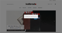 Desktop Screenshot of kalibrado.com