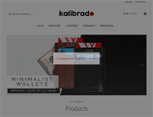 Tablet Screenshot of kalibrado.com
